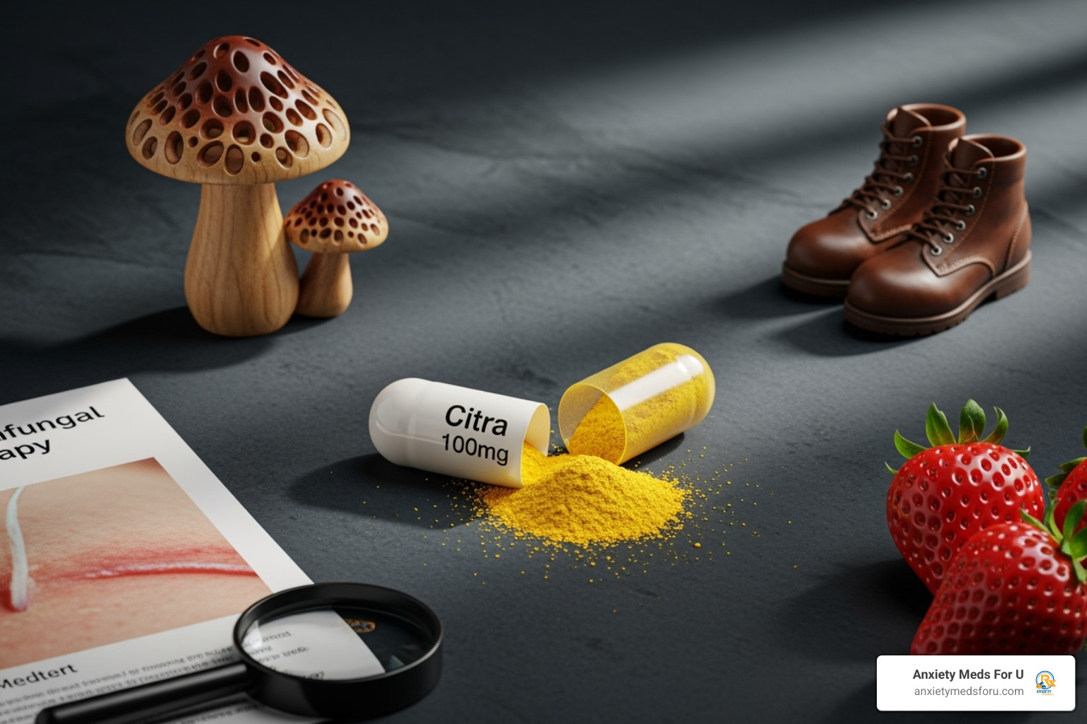 Common side effect symbols like dizziness and nausea - uses of citra 100mg