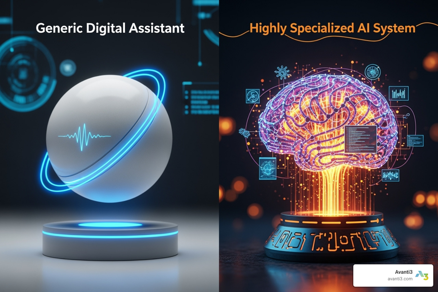 benefits of custom AI vs off-the-shelf AI - create your own ai