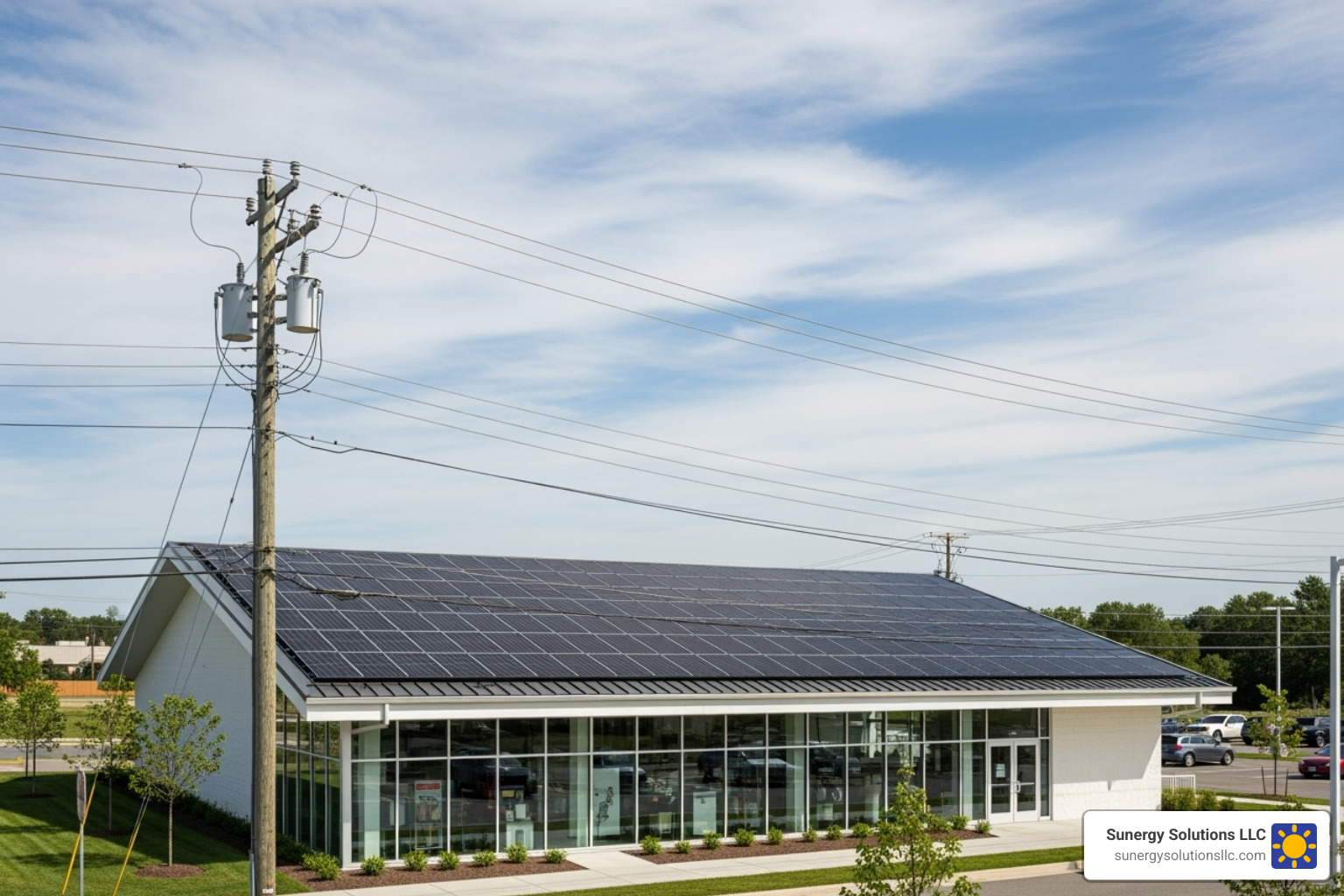 Image of a graphic illustrating how net metering works, showing energy flowing from the grid and back to the grid from solar panels. - solar energy for retail