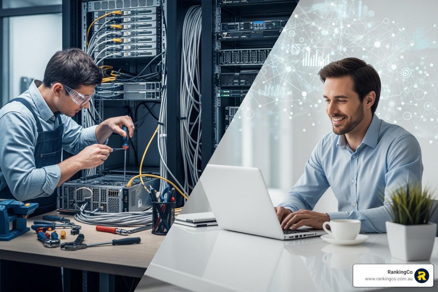 Comparing a hands-on DIY approach (unmanaged) versus a professional service (managed) - ecommerce website hosting australia