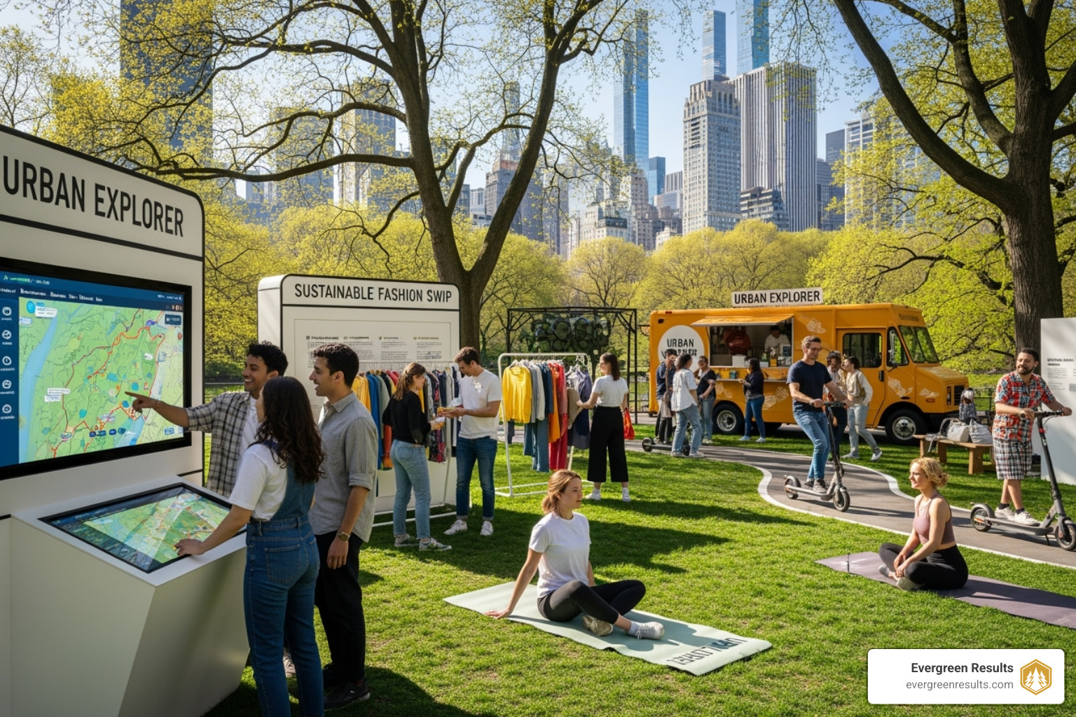 successful brand activation in Central Park - lifestyle marketing agency nyc
