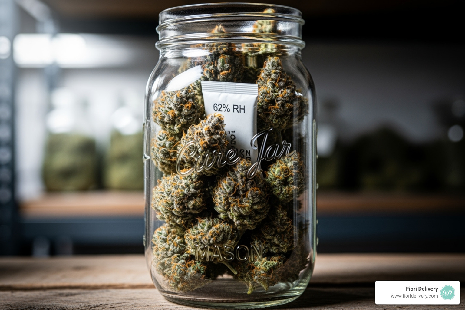 proper cannabis storage with a glass jar and humidity pack - ounce cannabis deals