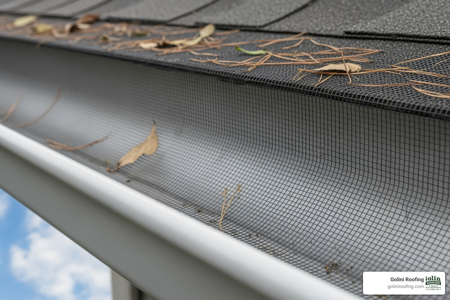 micro-mesh gutter guard installed on a gutter - cost to install gutters micro-mesh gutter guard installed on a gutter - cost to install gutters