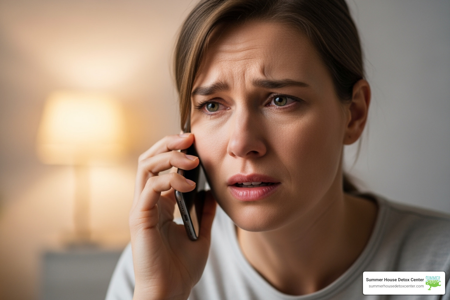 a person making a phone call for help - florida state funded detox centers