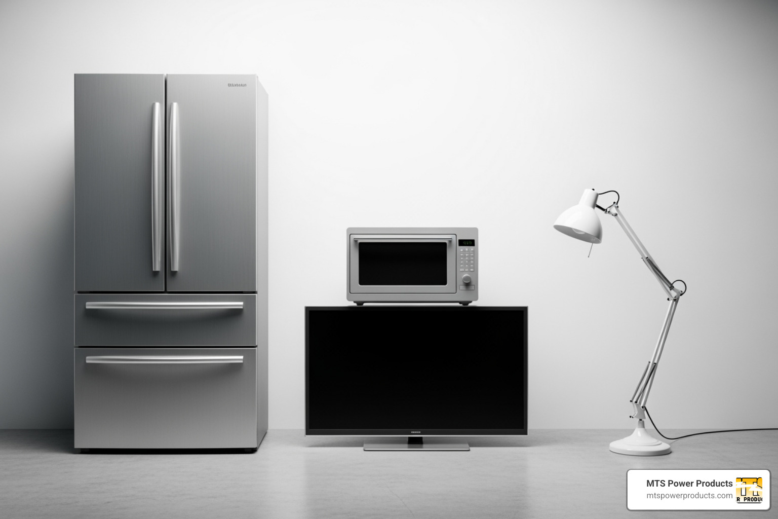 checklist of household appliances and their wattage requirements - backup power solutions