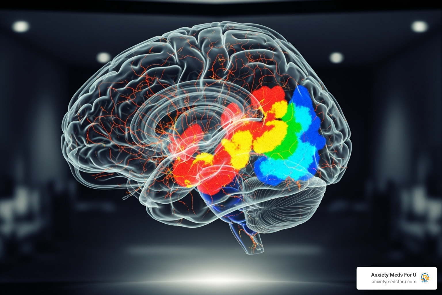 a brain scan showing opioid effects - side effects of tramadol