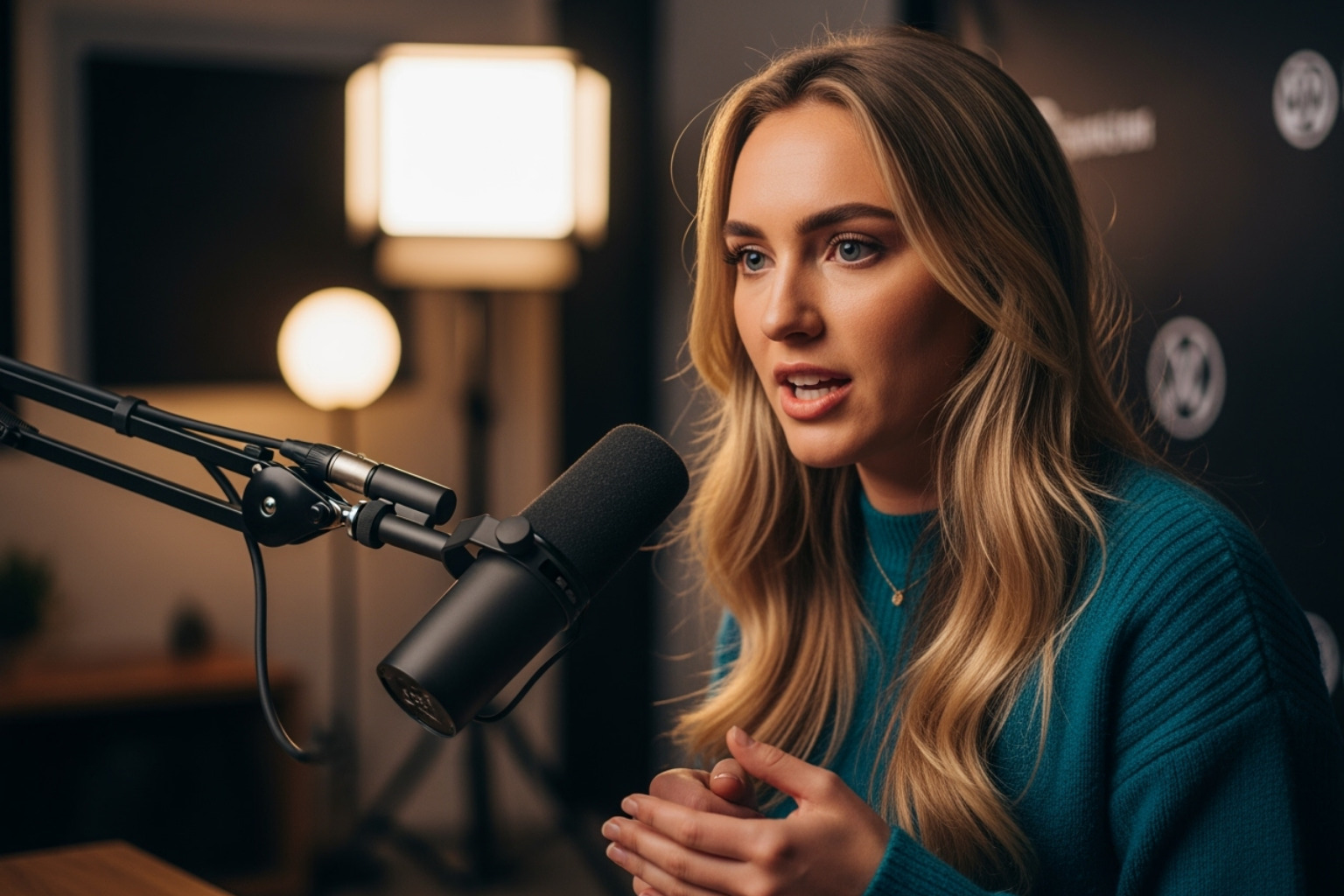 Sky Bri speaking at an event or on a podcast - sky bri net worth