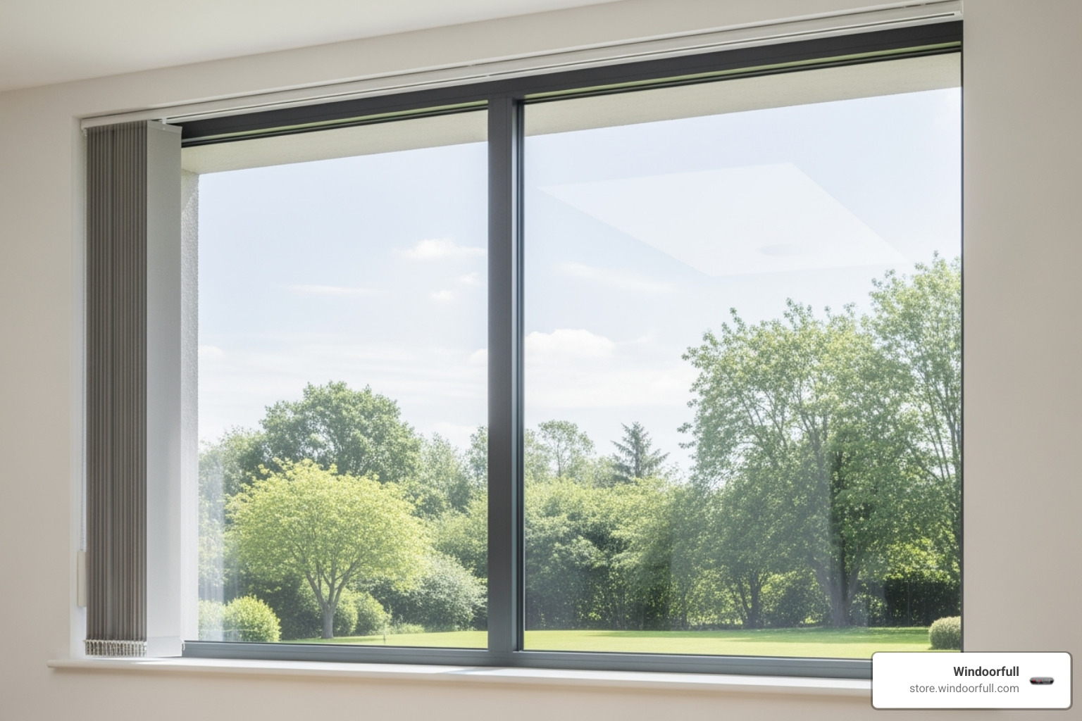 Sleek design of an energeto® NEO window with minimalist frame - aluplast windows
