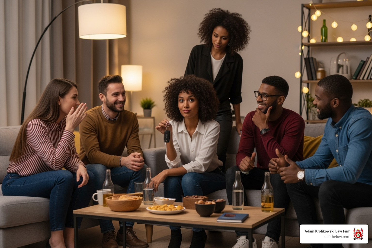 friends choosing a designated driver - Drunk driving accident friends choosing a designated driver - Drunk driving accident