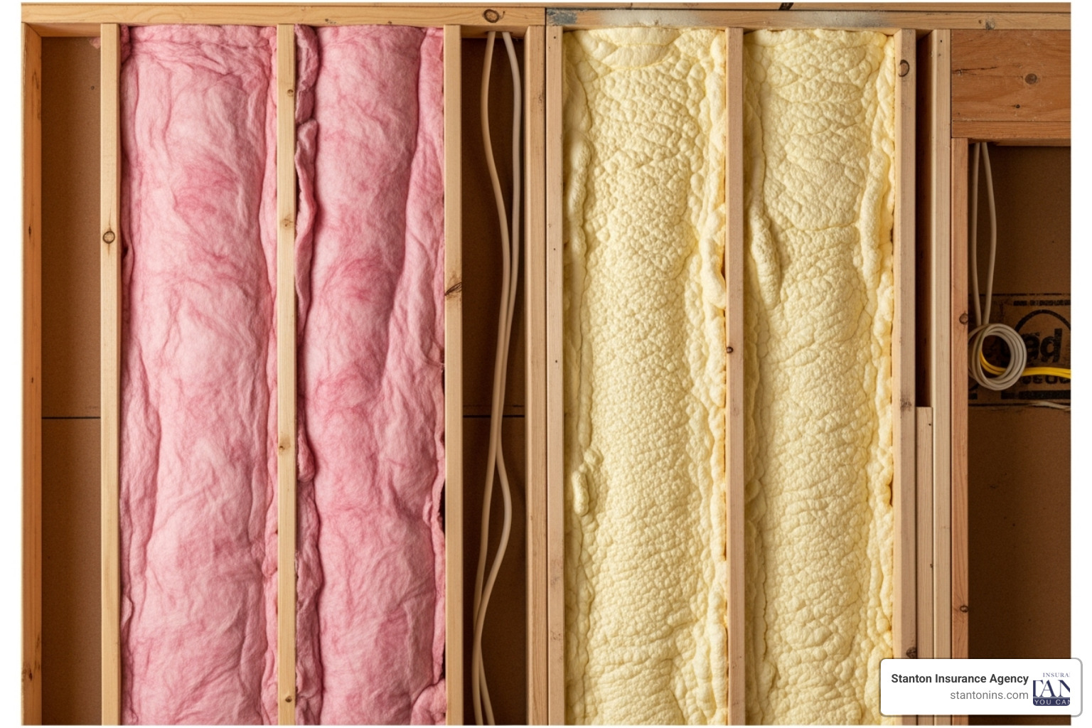 fiberglass batt insulation and spray foam - Insulate garage for winter