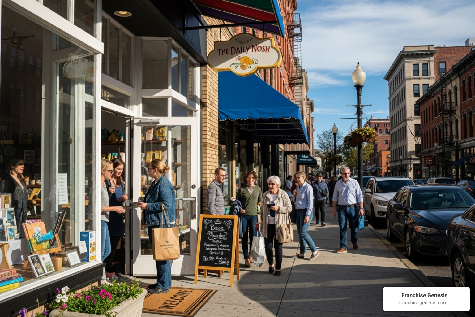 thriving small business storefront - best business credit cards for small business