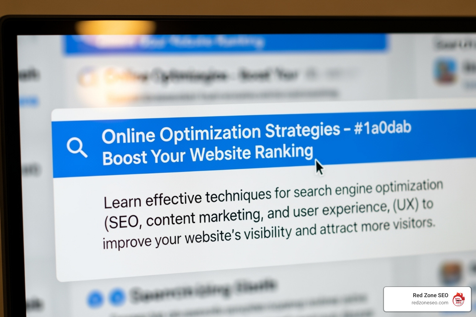 A Google search results page snippet showing a compelling, keyword-rich title tag and a concise, action-oriented meta description for a hypothetical article on on-page SEO. - how to do on page optimization in seo
