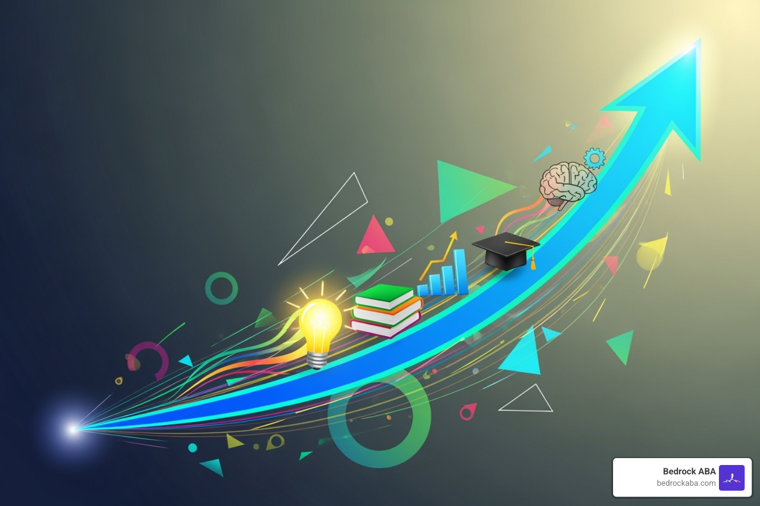 a graph showing positive skill acquisition over time - aba therapy for social skills
