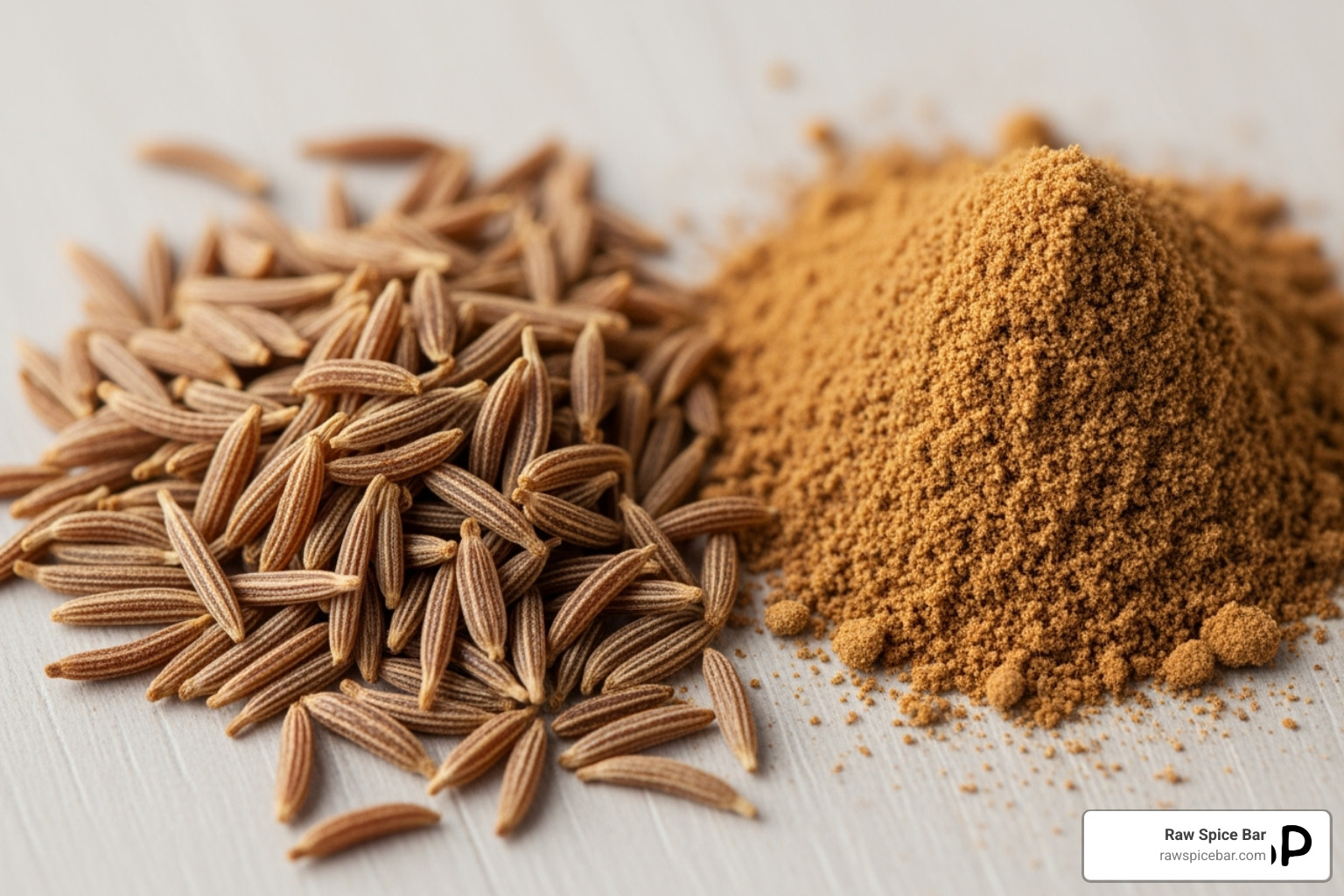 Cumin seeds and ground cumin - spices that are healthy for you