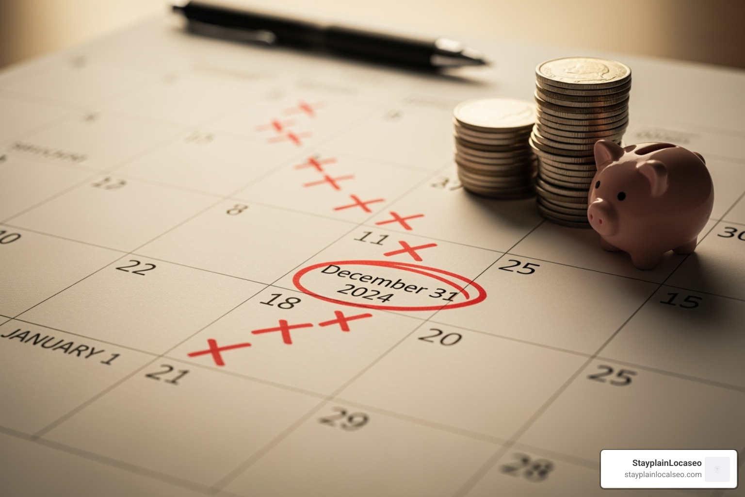 A calendar marking a "Loan Forgiveness" date, highlighting the importance of tracking progress toward debt relief - Student loan expert advice