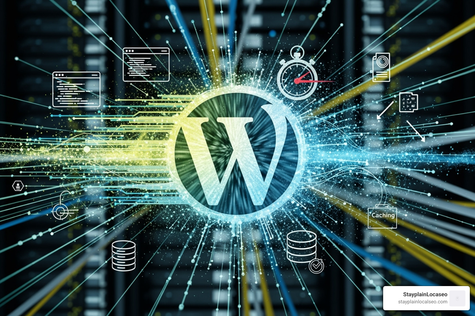 a slow-loading website on a mobile phone - fast wordpress speed optimization service