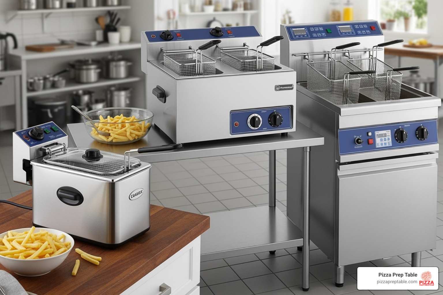 deep fryer types - deep fryer