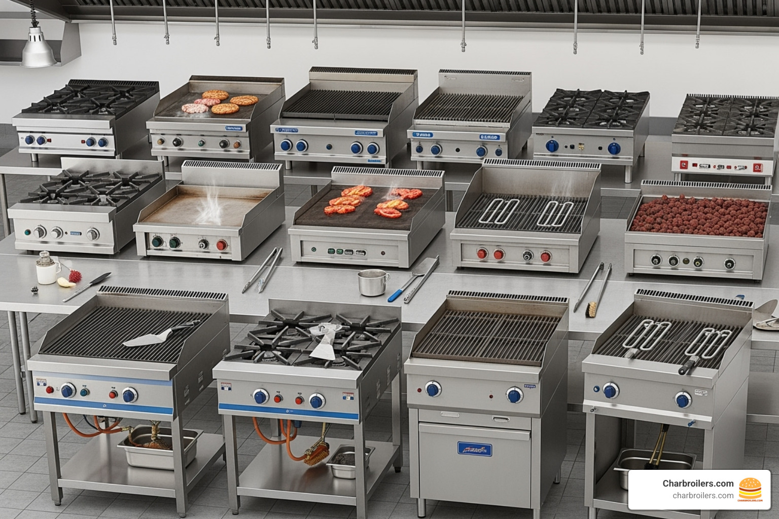 different types of charbroilers - commercial charbroiler repair