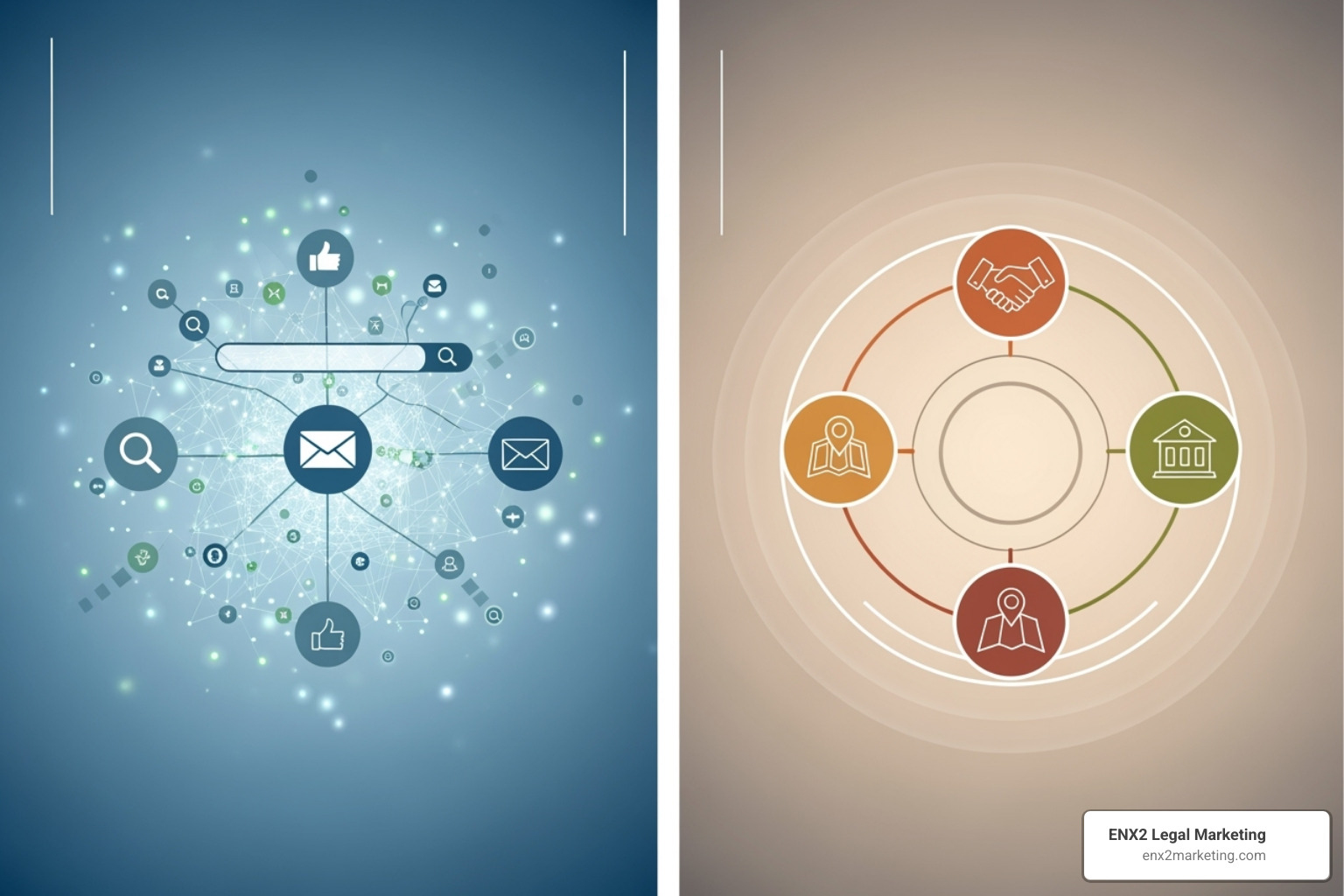 Table comparing PPC and Local Services Ads features - legal pay per click