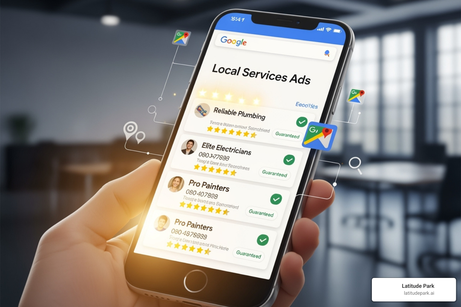 lead management inbox - google local service ad