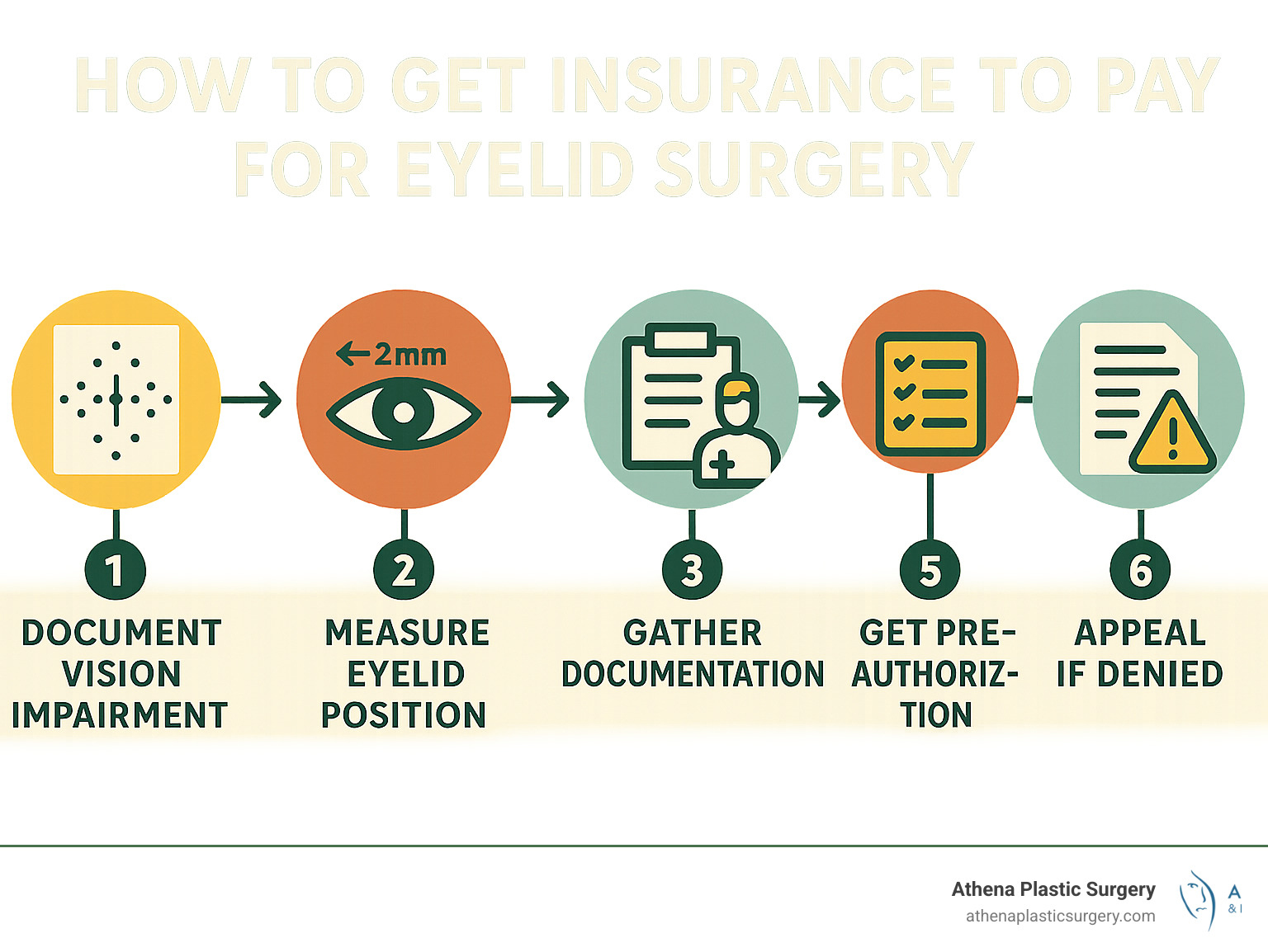 How to get insurance to pay for eyelid surgery Easy 2025