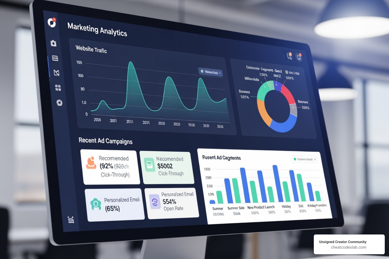 Personalized ad campaign dashboard Personalized ad campaign dashboard