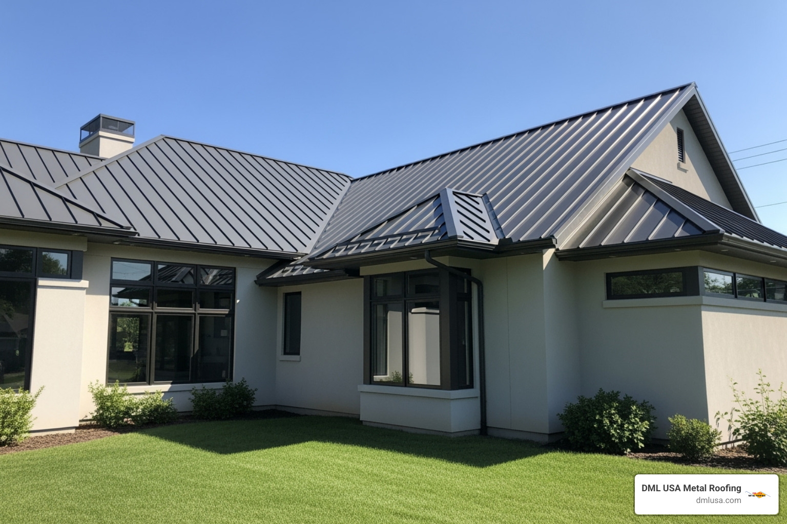 Beautiful, finished residential metal roof - can i put metal roofing over shingles