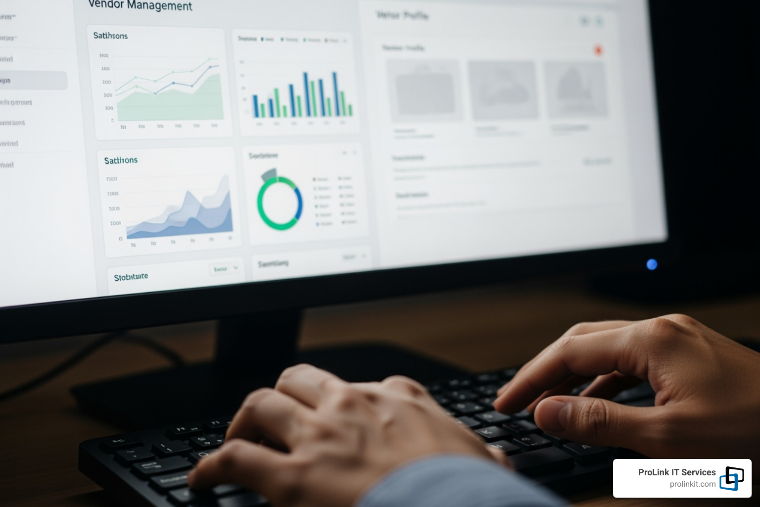 a user interacting with a vendor management software interface - how to manage vendors a user interacting with a vendor management software interface - how to manage vendors