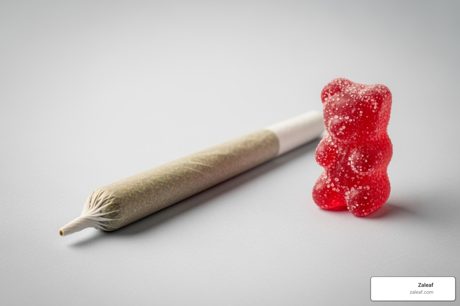 comparing a cannabis joint to a cannabis gummy bear - do cannabis edibles affect your heart