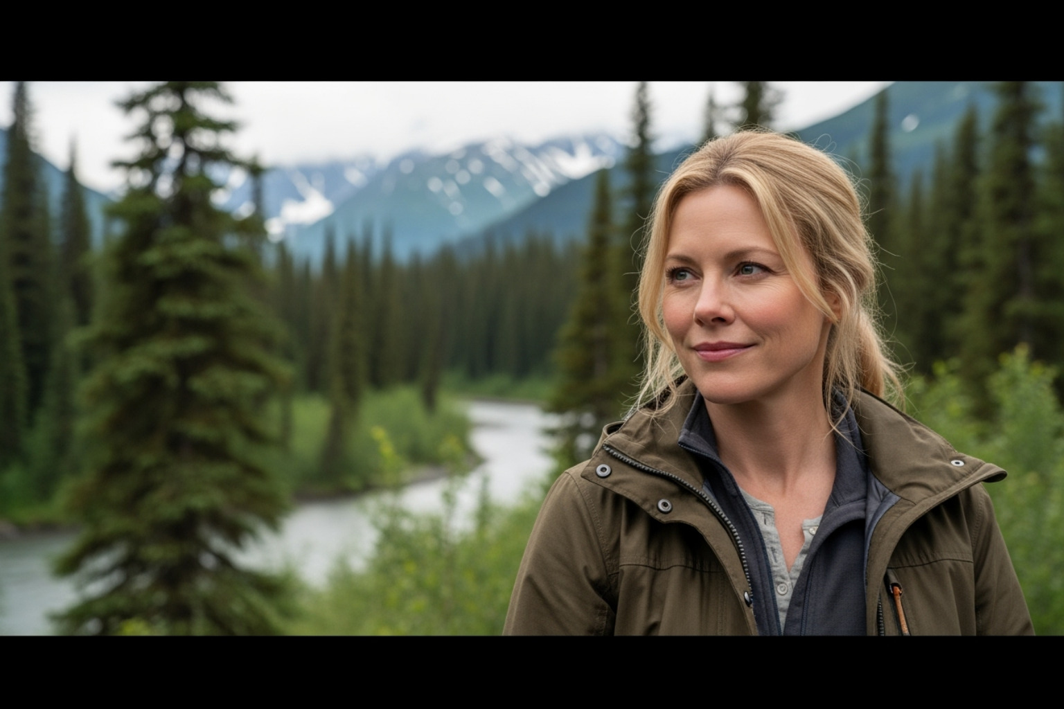 Anne Heche in a scene from Men in Trees - anne heche