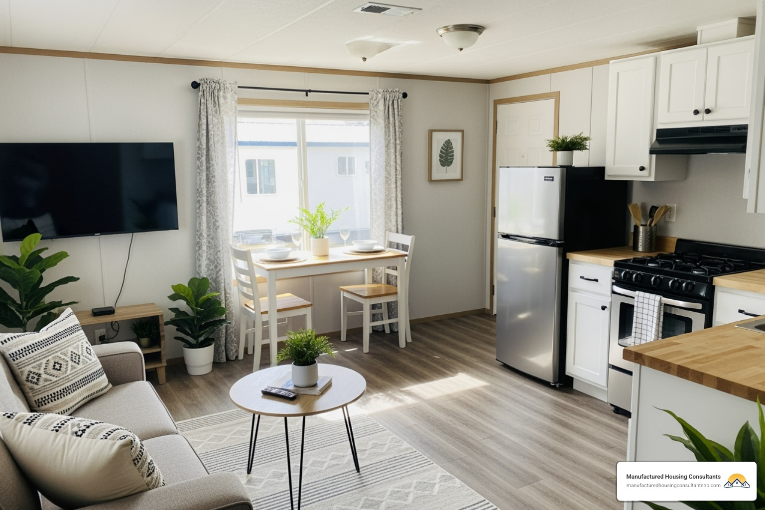 stylish and affordable single-wide mobile home interior - mobile homes in new braunfels