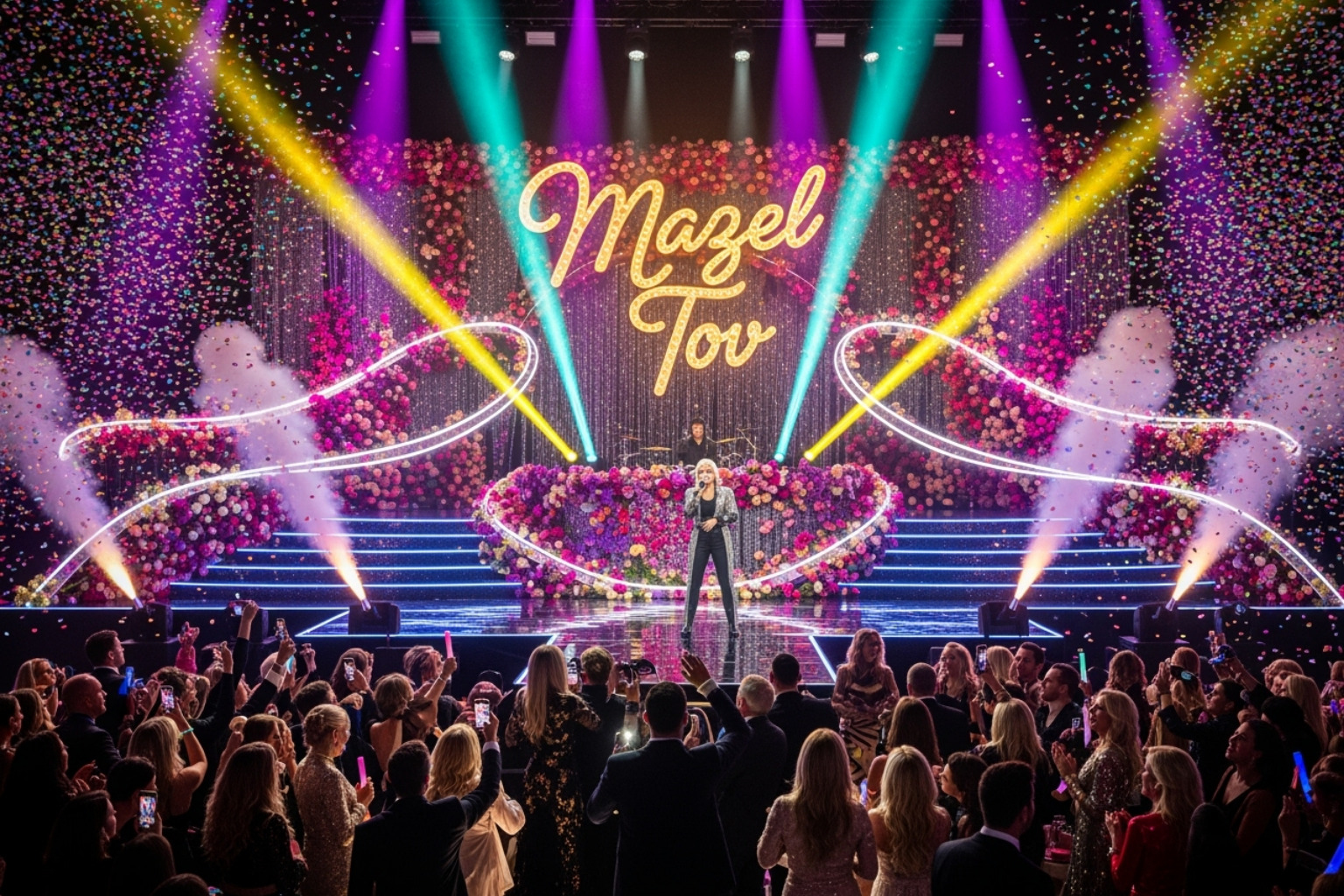Halsey performing at Sunny Sandler's bat mitzvah - sunny sandler