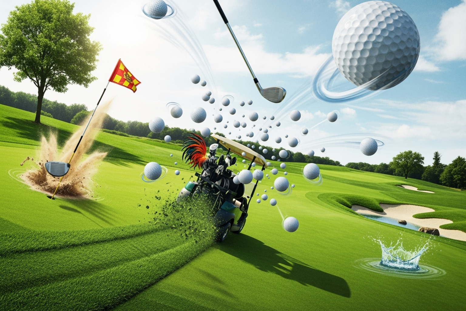 Movie poster for Happy Gilmore 2 - sunny sandler