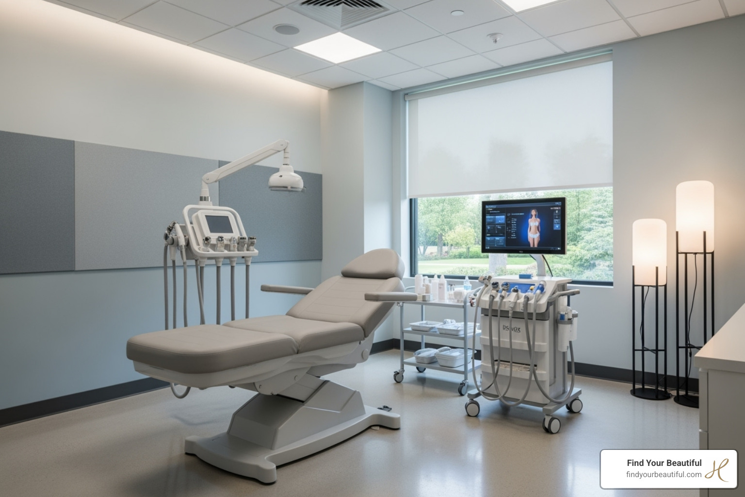 state-of-the-art treatment room - fat removal san antonio