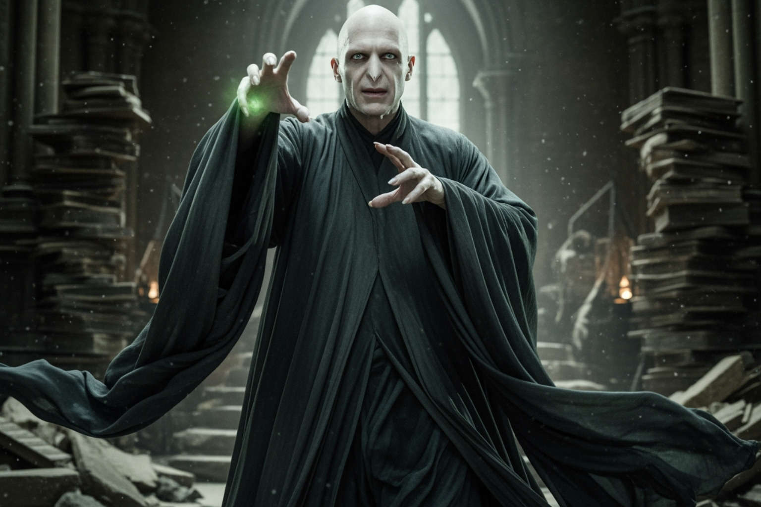Ralph Fiennes as Lord Voldemort - ralph fiennes
