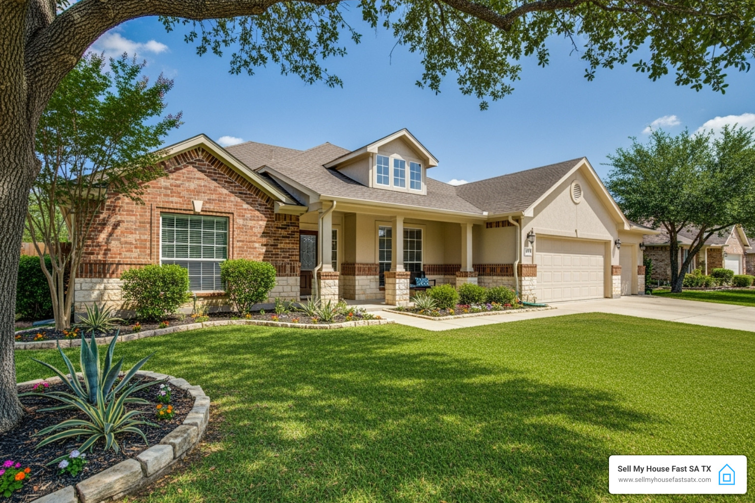 well-maintained San Antonio house exterior - how to sell a vacant house well-maintained San Antonio house exterior - how to sell a vacant house