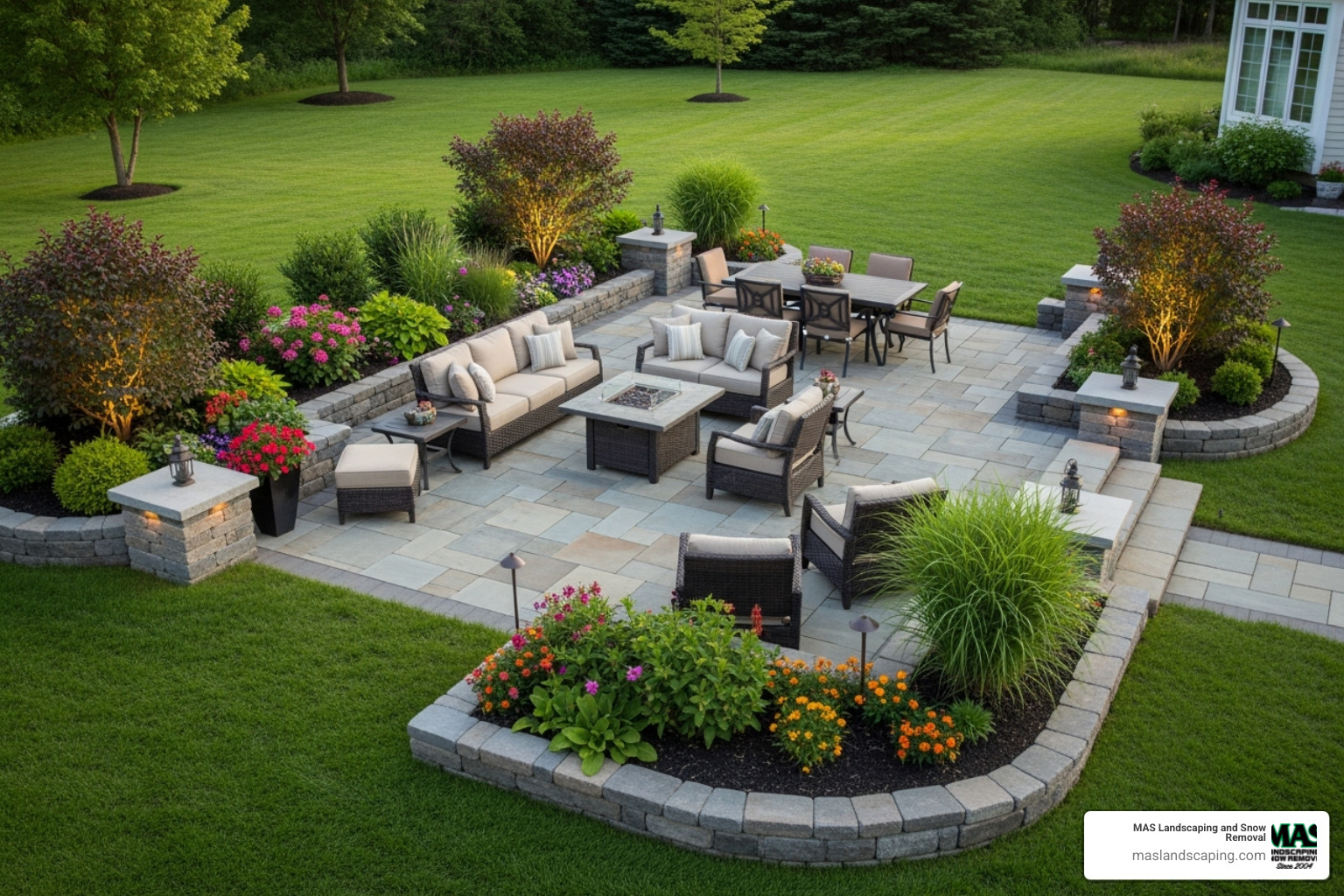 a beautiful, completed hardscaping and lawn project - lawn mowing services near me a beautiful, completed hardscaping and lawn project - lawn mowing services near me