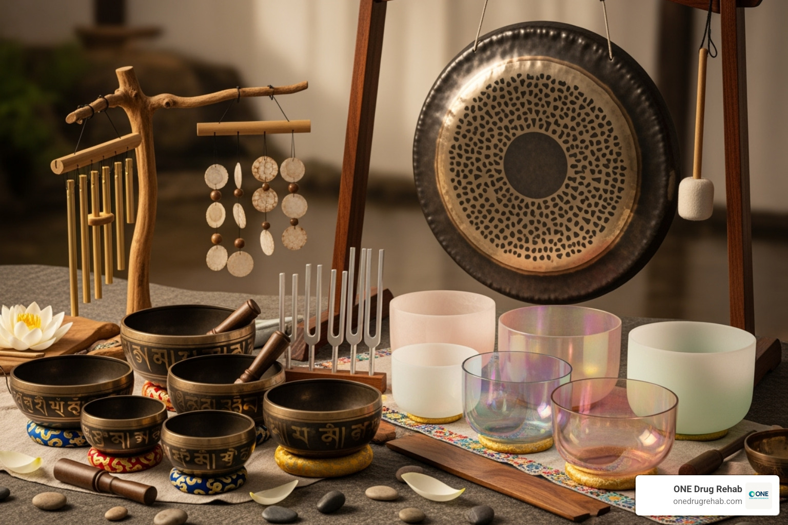 sound healing instruments - sound healing therapy