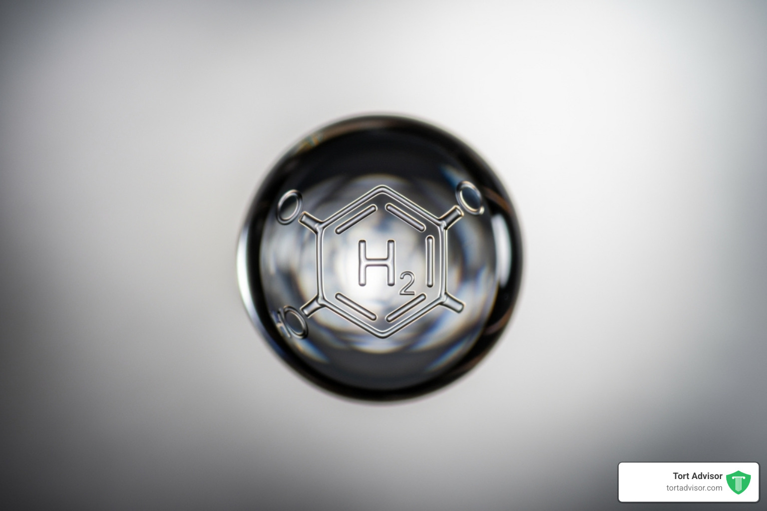 Water droplet with chemical symbol inside - pfas lawsuit settlement amounts per person
