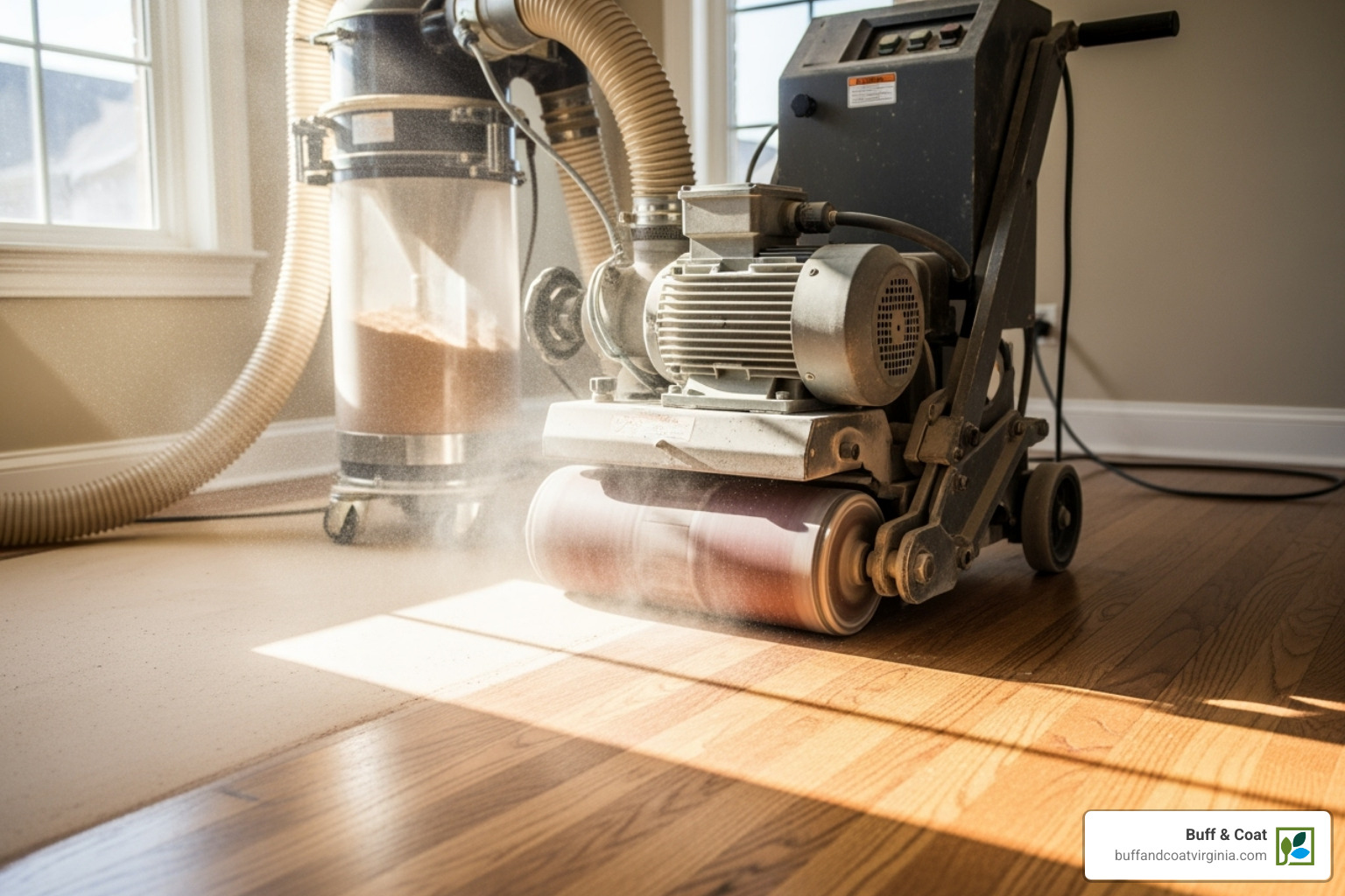 floor sanding machine with a dust containment system in action - floor sanding contractors floor sanding machine with a dust containment system in action - floor sanding contractors