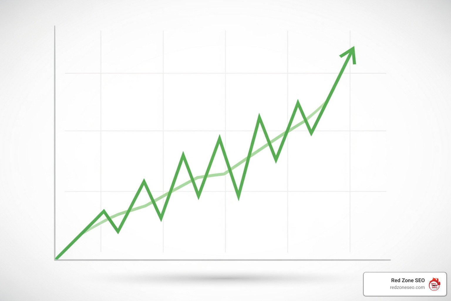 Graph showing upward trend of online CBD sales - seo for cbd companies