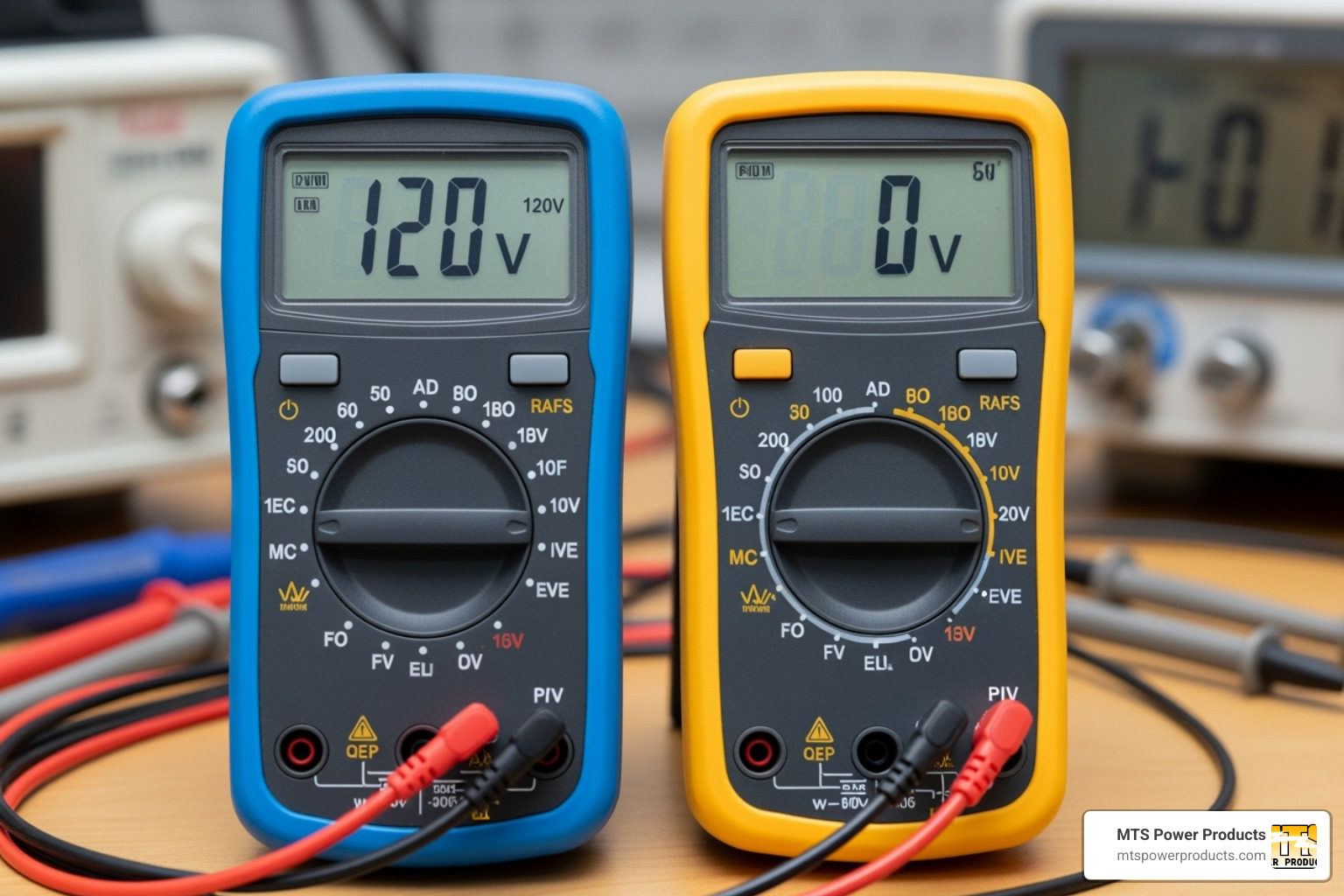 multimeter healthy vs faulty - generator voltage regulator testing