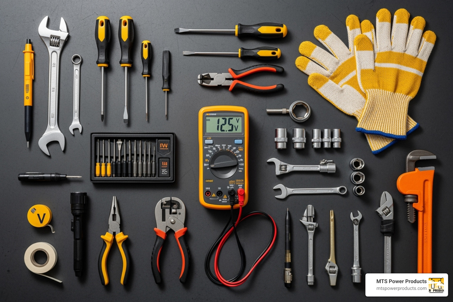 necessary tools - generator voltage regulator testing