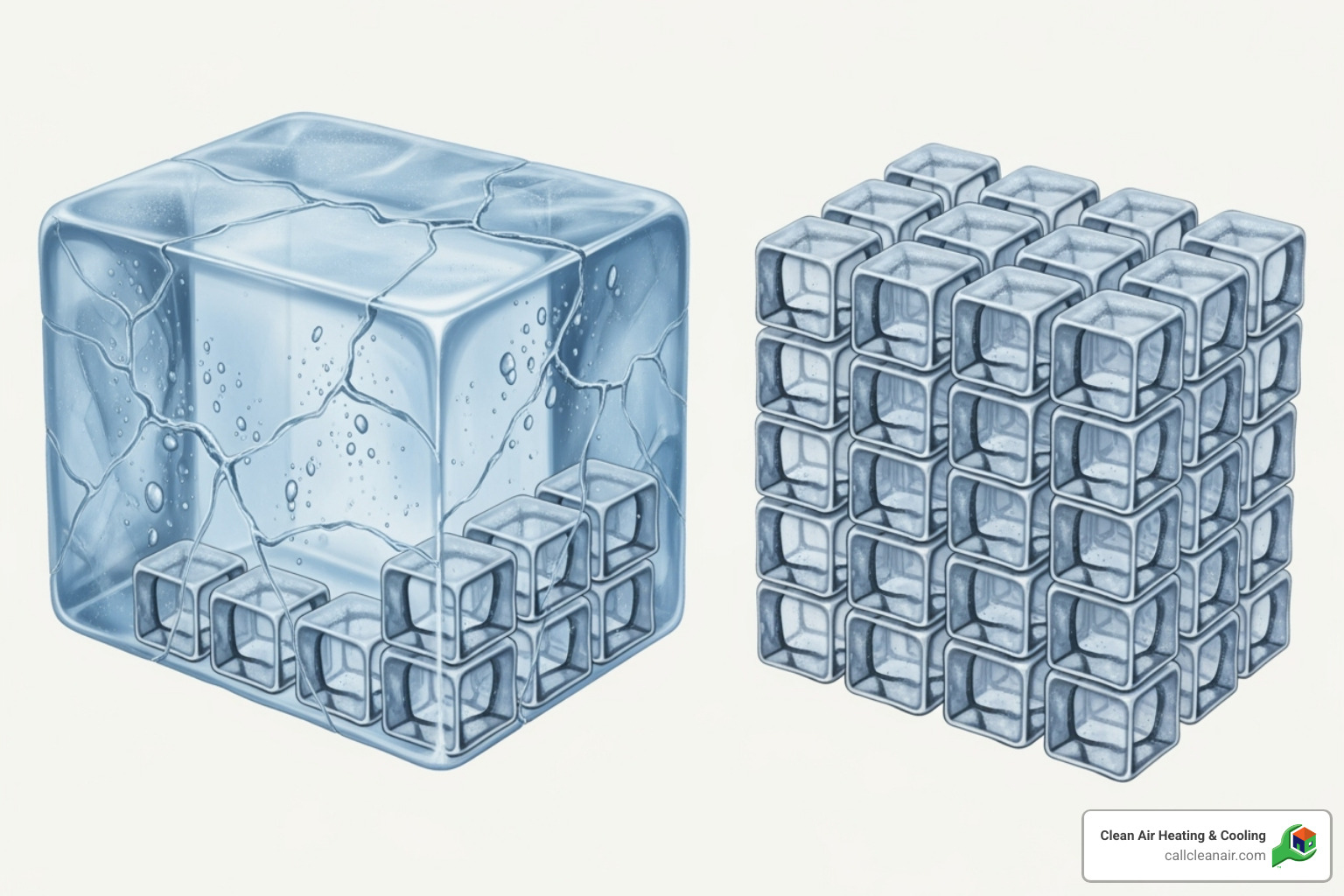 graphic illustrating the relationship between BTUs and Tons - ac sizing