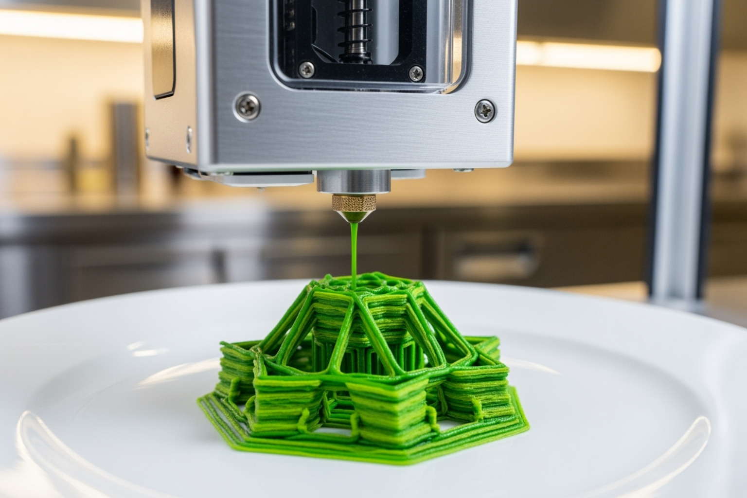 3D food printer - flensutenol texture