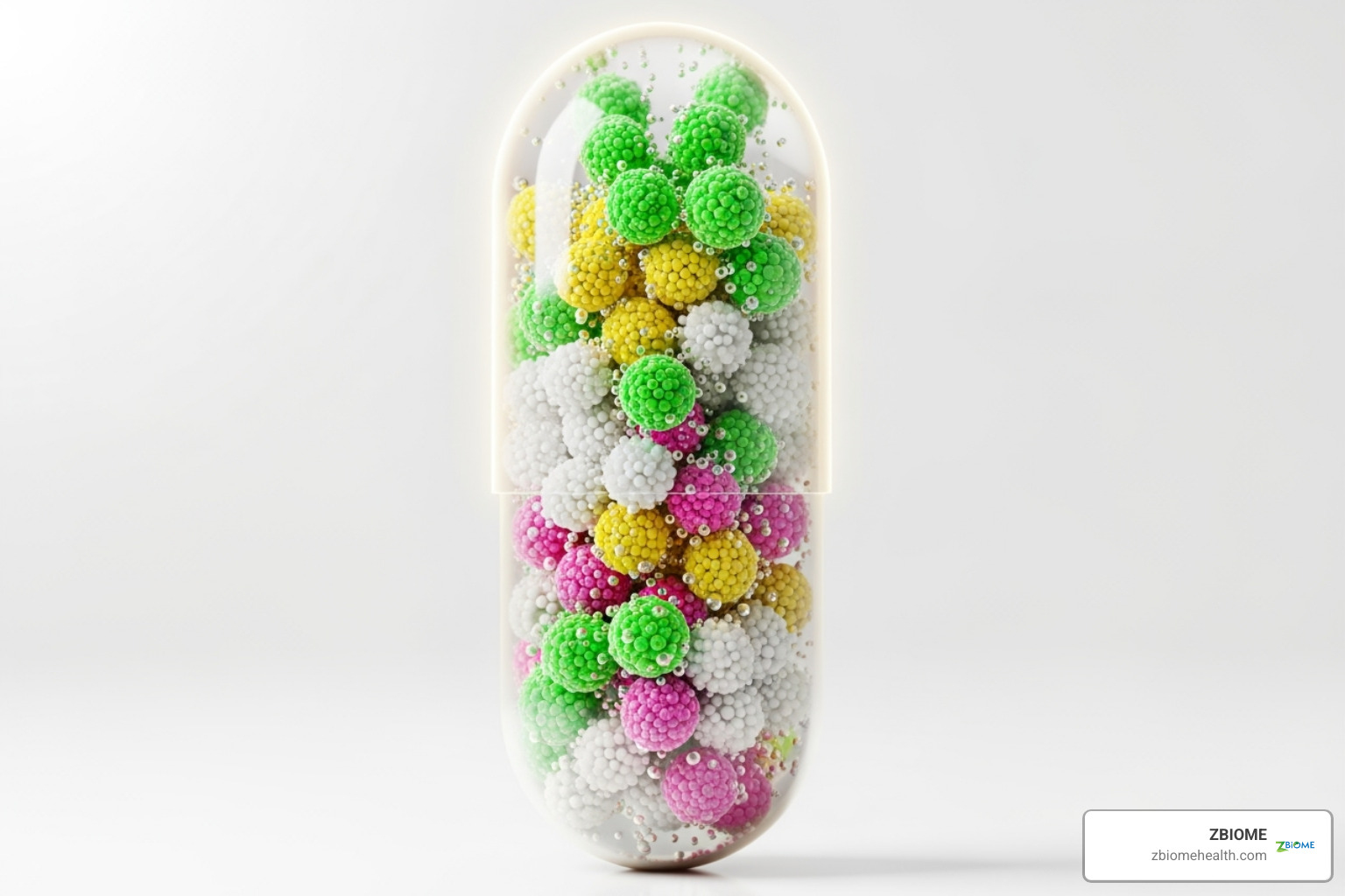 A person reading the back of a supplement bottle with a magnifying glass, focusing on the detailed ingredients list and nutritional information - high potency probiotics