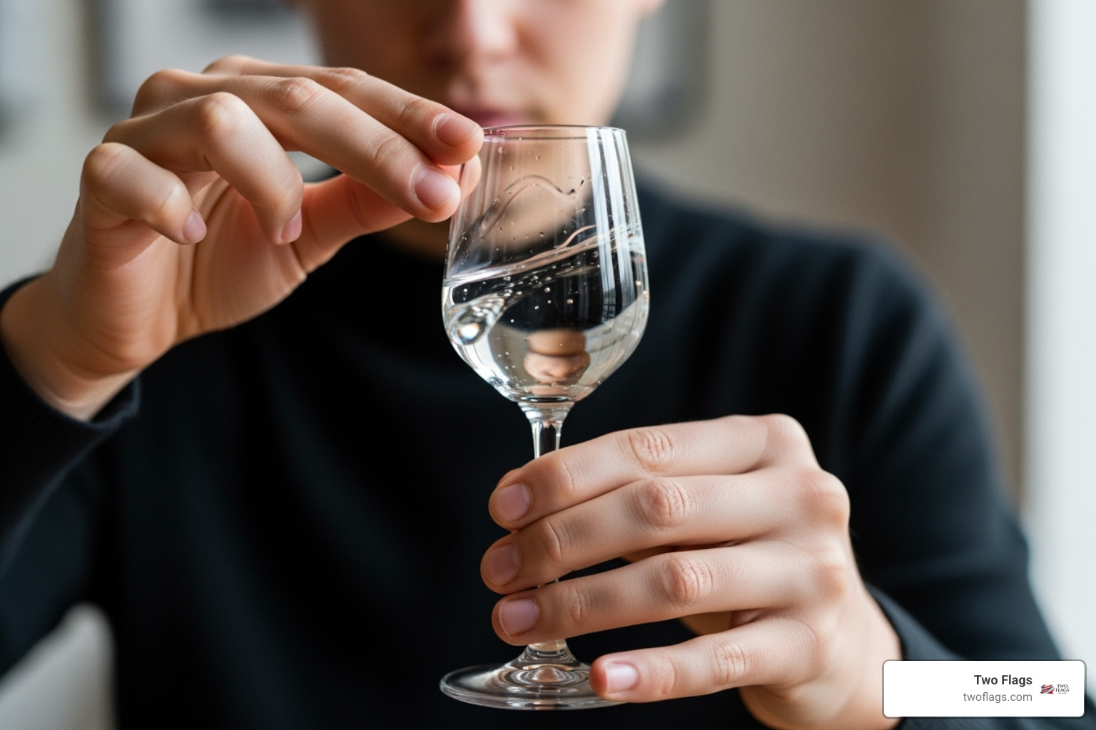 A person tasting vodka from a proper tasting glass - Best vodka for cocktails?