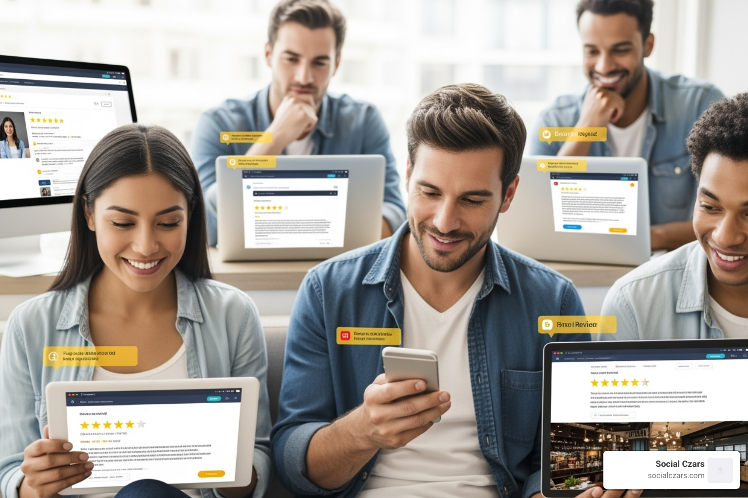 a statistic showing the percentage of consumers who trust online reviews - online reputation management