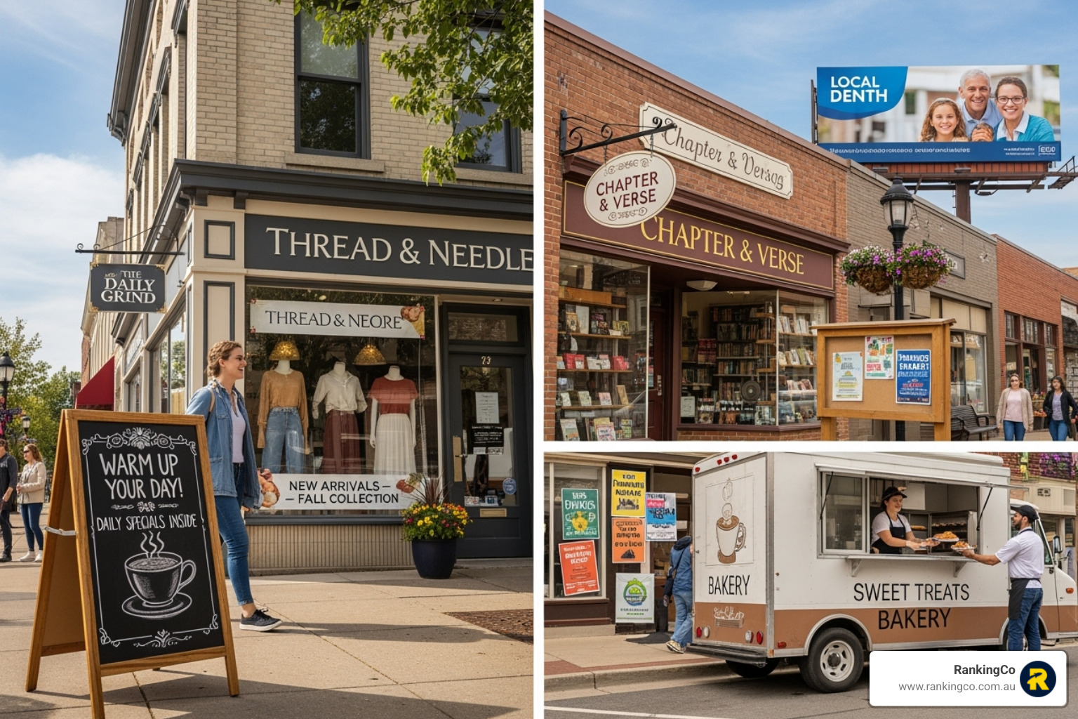 A smartphone displaying a positive customer review with five stars - effective advertising for small businesses