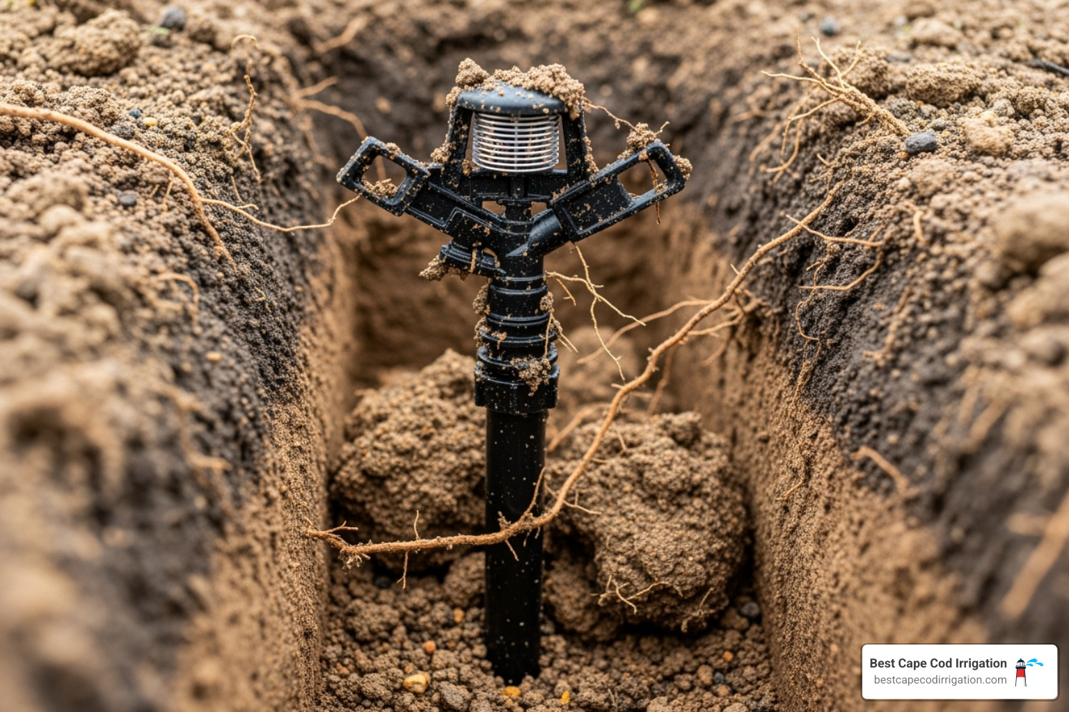 sprinkler head fully exposed with the riser visible - irrigation sprinkler head replacement sprinkler head fully exposed with the riser visible - irrigation sprinkler head replacement